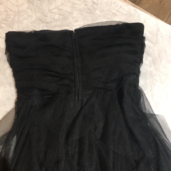 Womens Le Chateau Black Strapless Dress - Picture 6 of 9